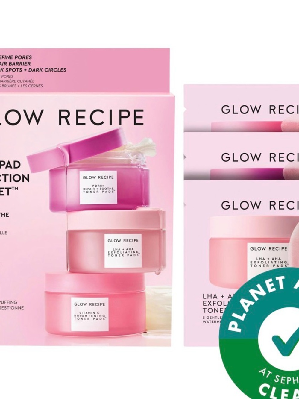 Glow Recipe Toner Pad Collection Trial Set